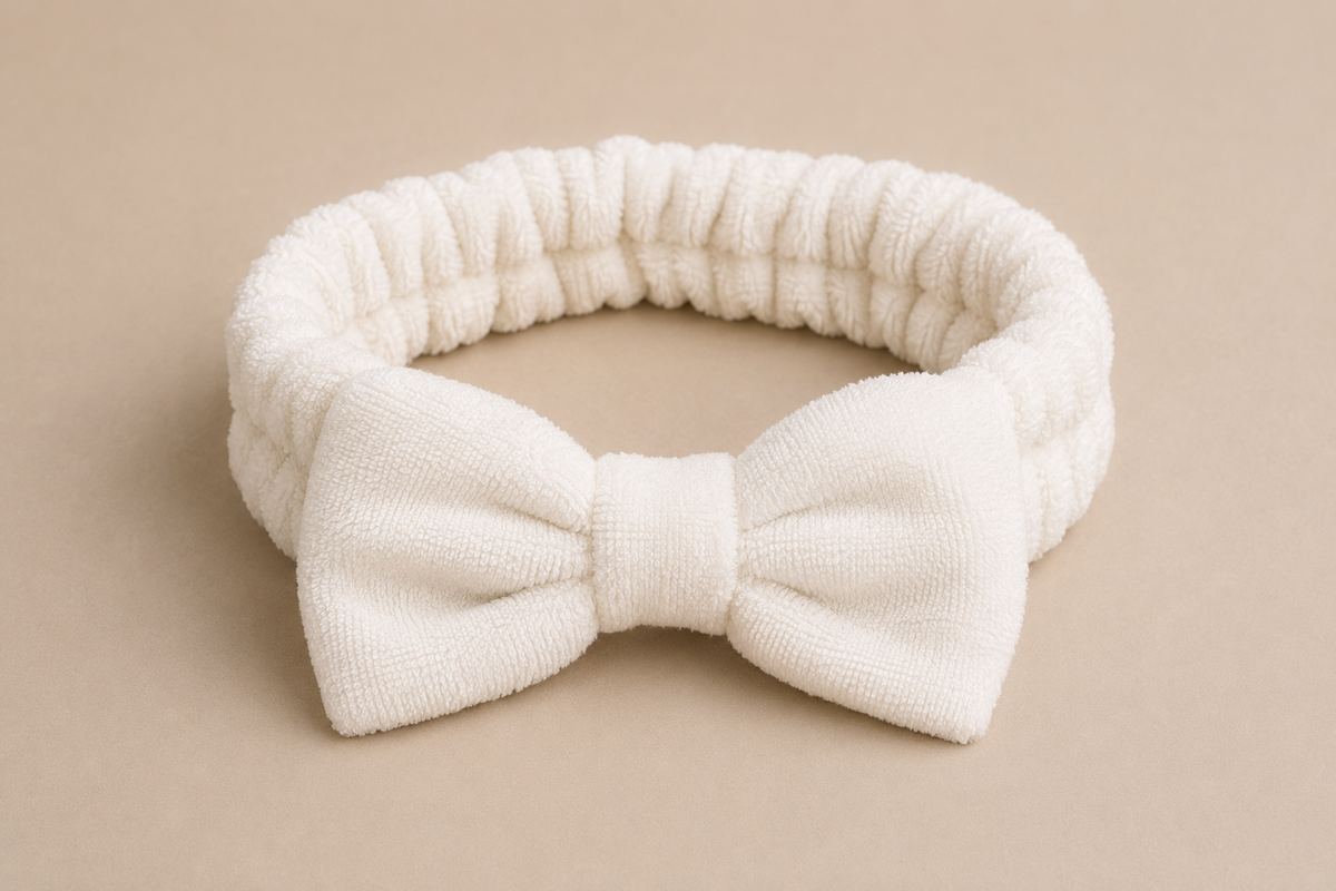 Bandeau Mims’Hair – Douceur & Élégance 🤍
